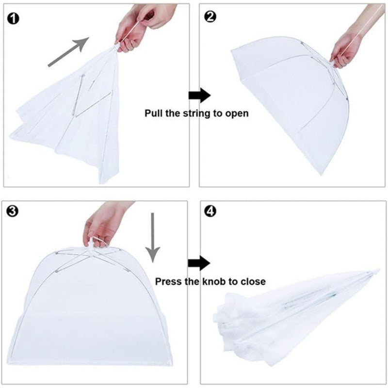 💙 52% OFF TODAY! Foldable Food Cover, Mesh Food Cover