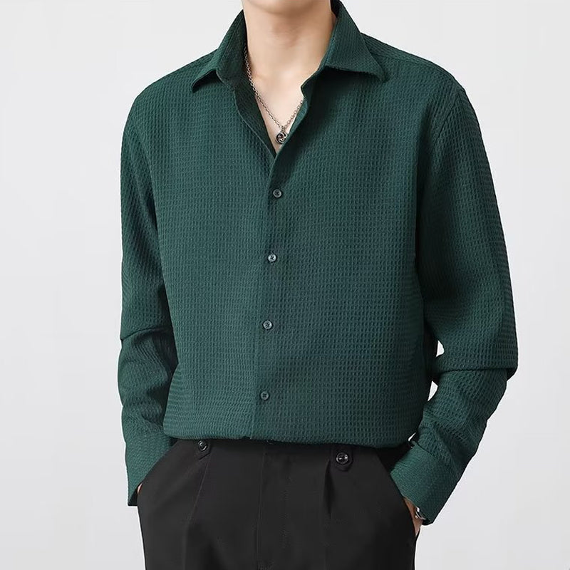 Men's Premium Fabric Button Down Shirt